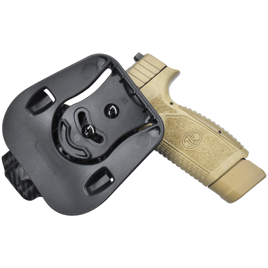 FN Reflex XL MRD OWB Paddle Holster Carbon Fiber 2