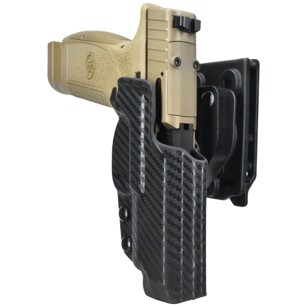 FN Reflex XL MRD OWB Quick Detach IDPA Holster Carbon Fiber 3