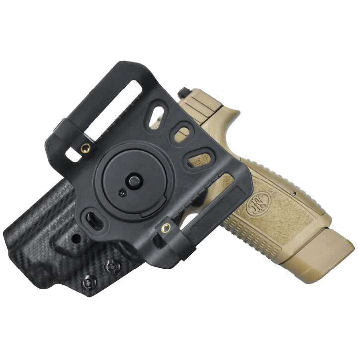 FN Reflex XL MRD OWB Quick detach Belt Loop Holster Carbon Fiber 2