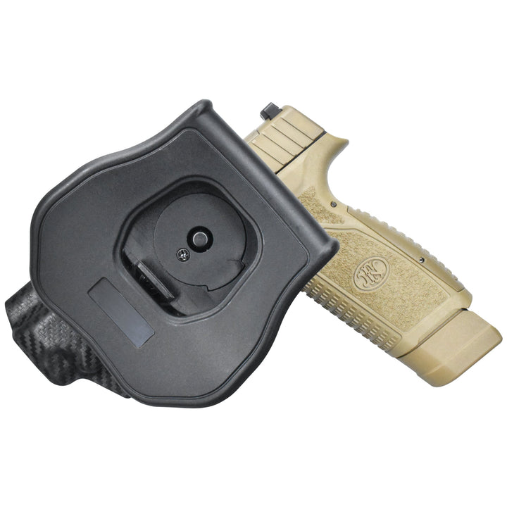 FN Reflex XL MRD OWB Quick detach Paddle Holster Carbon Fiber 2