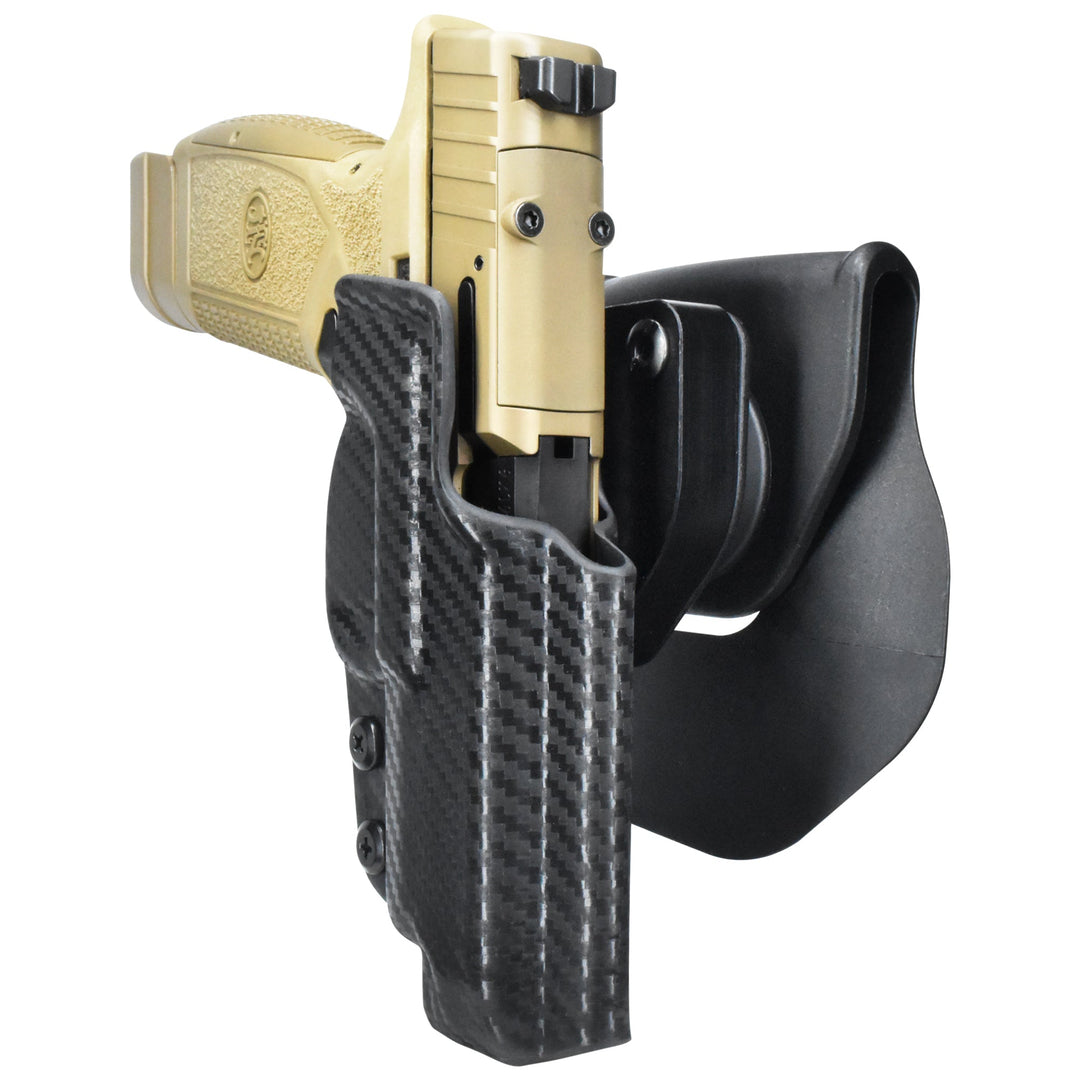 FN Reflex XL MRD OWB Quick detach Paddle Holster Carbon Fiber 3