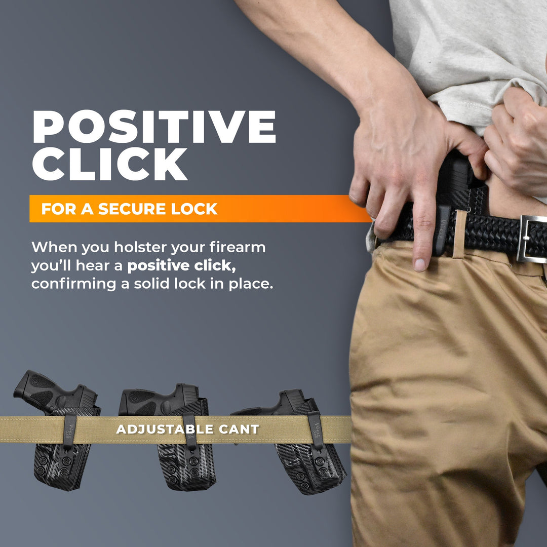 Springfield XDS 3.33 IWB Full Cover Classic Tuckable Holster Highlights 1