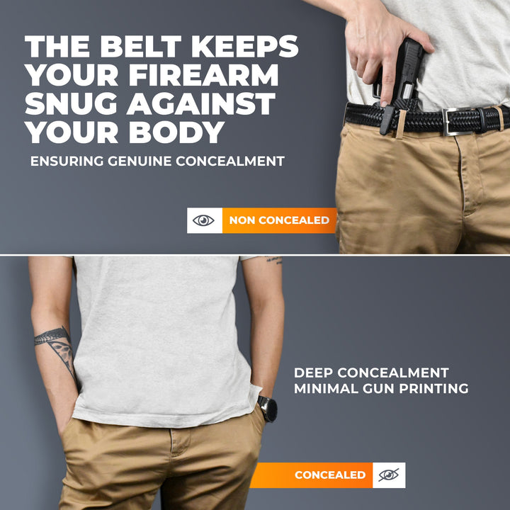 Springfield Hellcat IWB Full Cover Classic Tuckable Holster Highlights 2