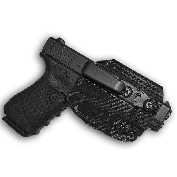 GLOCK 17/19/22/23/26/27/31/32/33/44/45 IWB Tuckable Holster Carbon Fiber 1