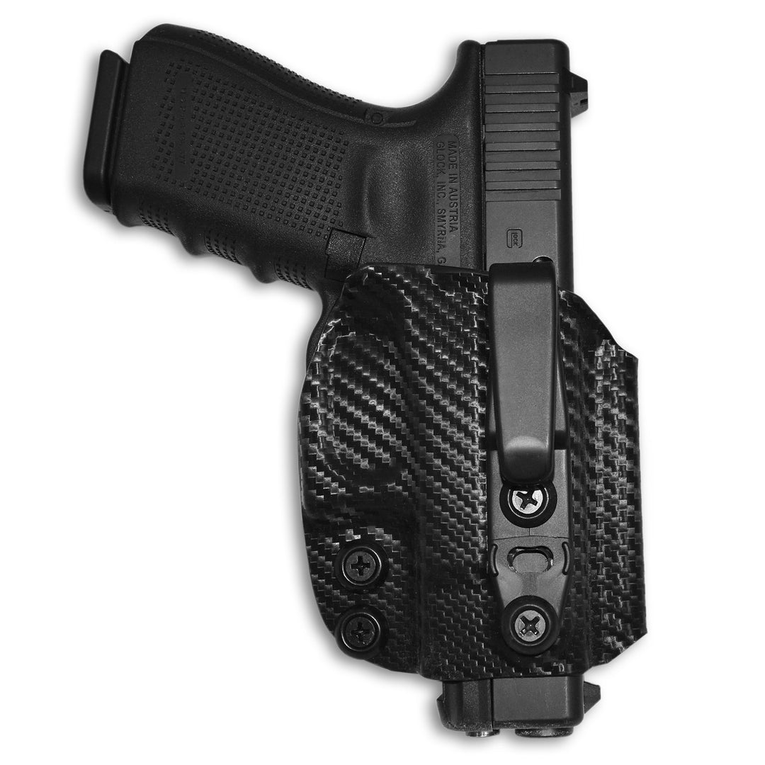 GLOCK 17/19/22/23/26/27/31/32/33/44/45 IWB Tuckable Holster Carbon Fiber 3