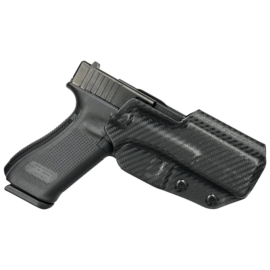 Glock 17 22 44 45 OWB Quick Detach IDPA Holster CarbonFiber 1