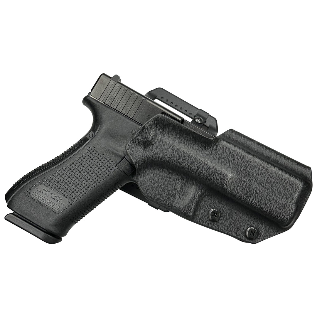 Glock 17 22 44 45 OWB Quick detach Belt Loop Holster Black 1