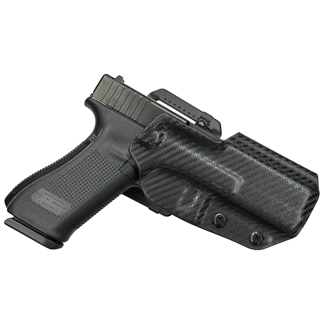 Glock 17 22 44 45 OWB Quick detach Belt Loop Holster CarbonFiber 1
