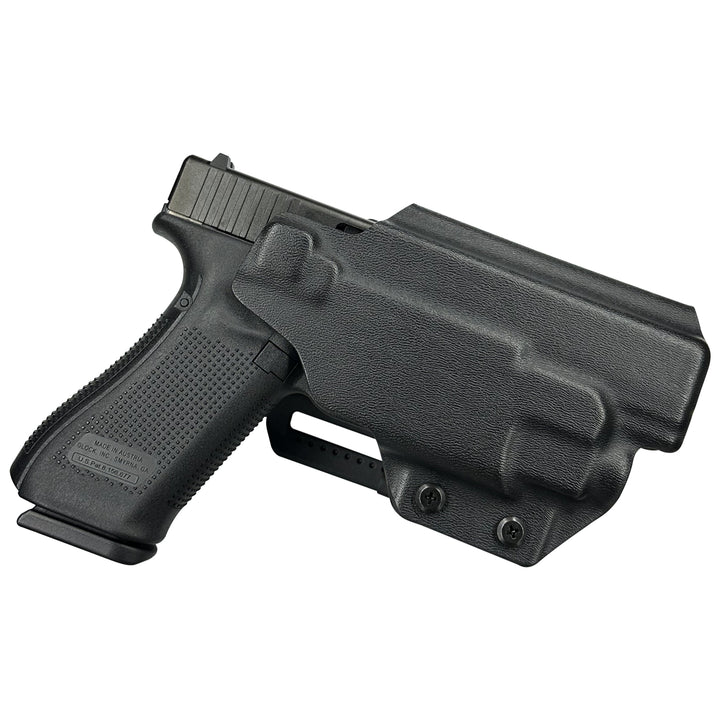 Fits Glock 17/19/19X/22/31/44/45 (Gen 4) + Streamlight (TLR-7 X)(TLR-7A)(TLR-8AG) OWB Quick Detach Belt Loop Holster