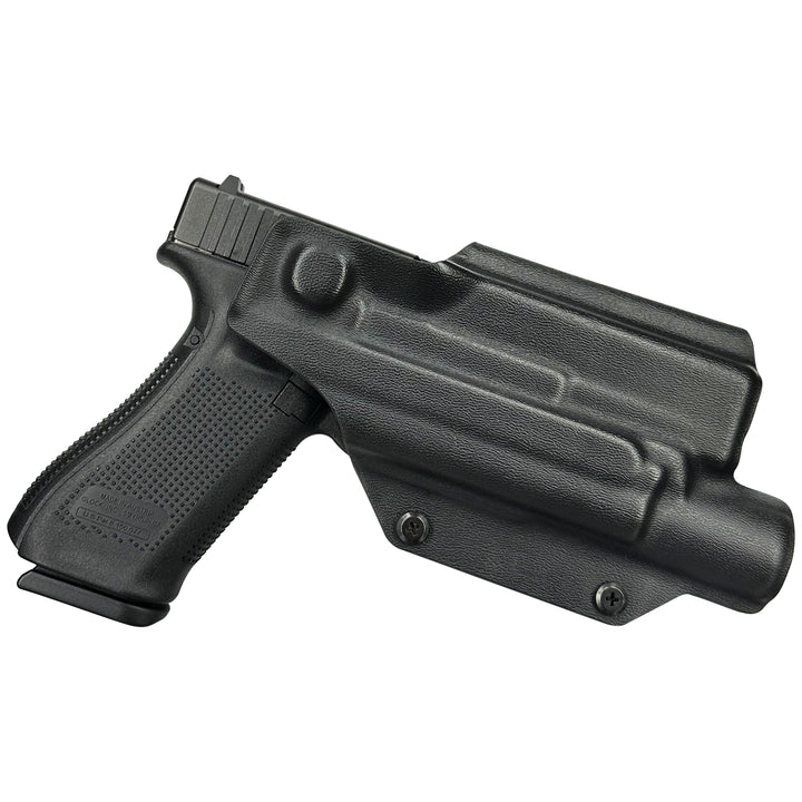 Fits Glock 17/19/19X/22/31/44/45 (Gen 1-6)  + X300U-A OWB Quick Detach IDPA Holster