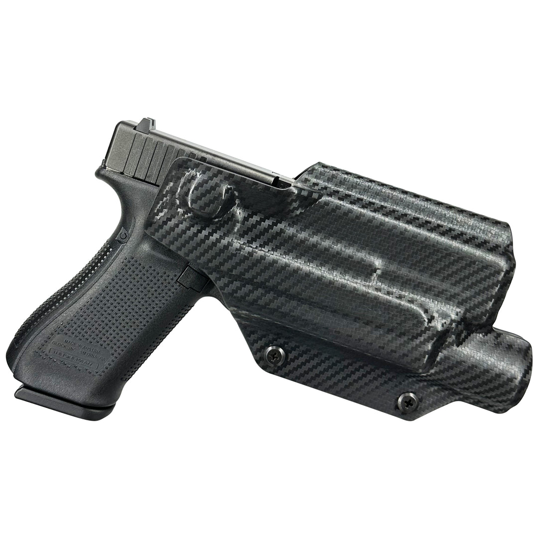 Fits Glock 17/19/19X/22/31/44/45 (Gen 1-6)  + X300U-A OWB Quick Detach IDPA Holster