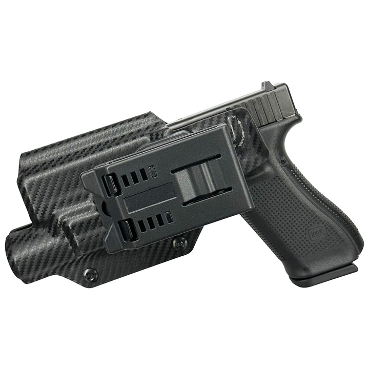 Glock 17 22 44 45 + X300U-A OWB Quick Detach IDPA Holster CarbonFiber 2