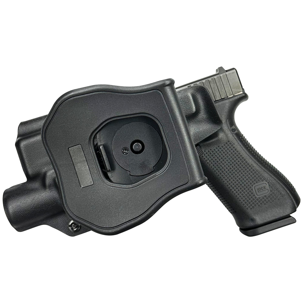 Glock (17 22 44 45) + X300U-A OWB Quick detach Paddle Holster Black 2