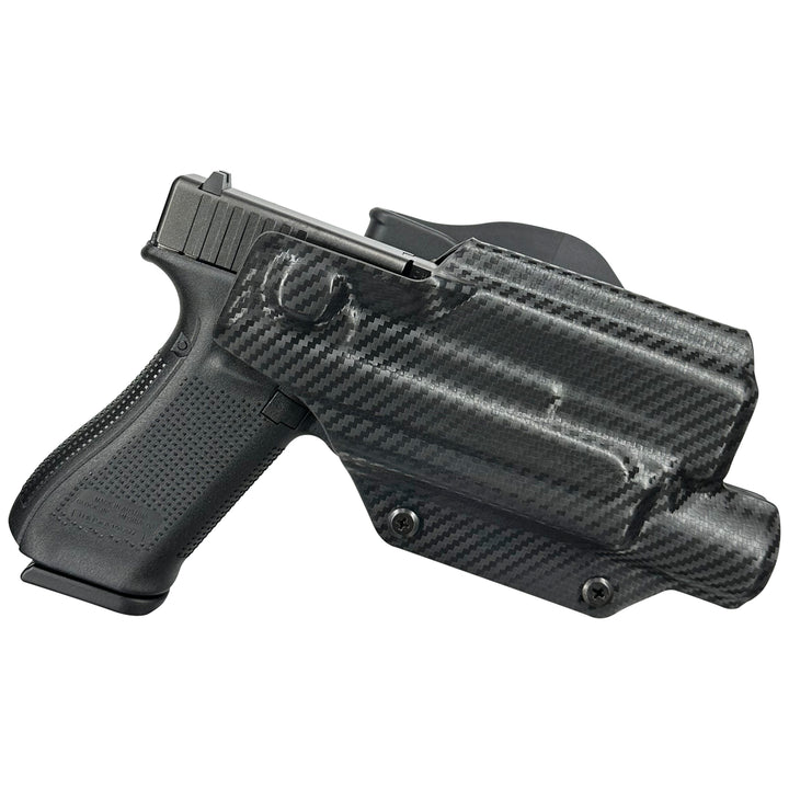 Fits Glock 17/19/19X/22/31/44/45 (Gen 1-6) + X300U-A  OWB Quick Detach Paddle Holster