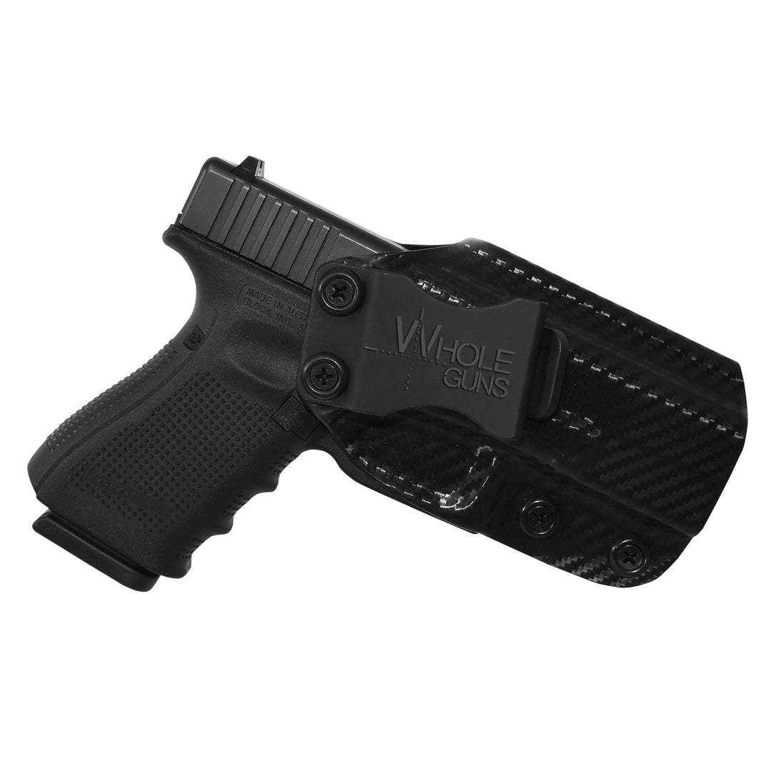 Glock 19X/19/23/32 (Gen 1-5) IWB Sweat Guard Holster Carbon Fiber 1