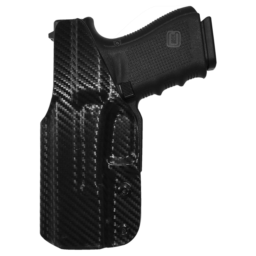 Glock 19X/19/23/32 (Gen 1-5) IWB Sweat Guard Holster Carbon Fiber 3