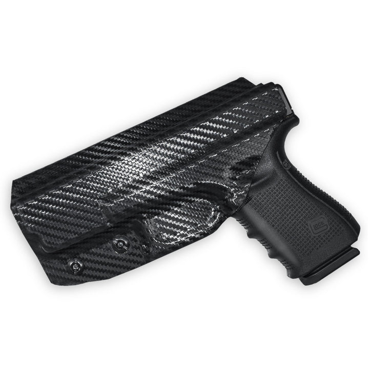 Glock 19 19X 23 32 45 IWB Full Cover Classic Holster Carbon Fiber 2