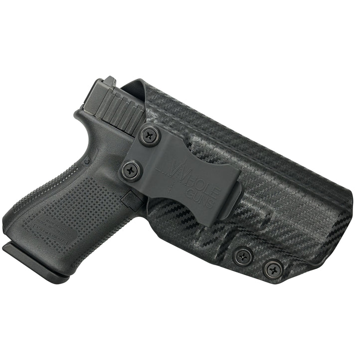 Glock 19 19X 23 32 45 IWB Full Cover Classic Holster Carbon Fiber 1