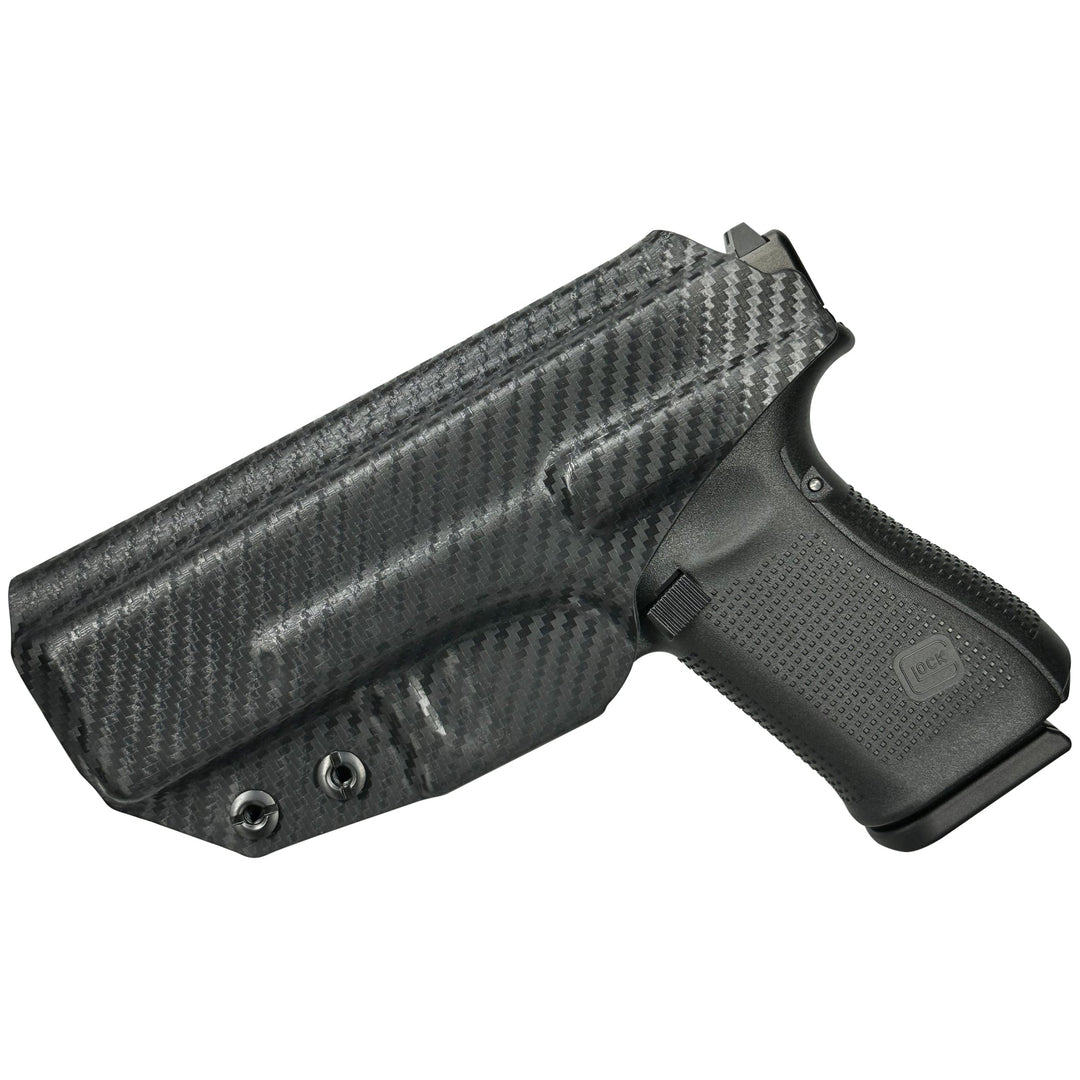 Glock 19 19X 23 32 45 IWB Full Cover Classic Holster Carbon Fiber 2