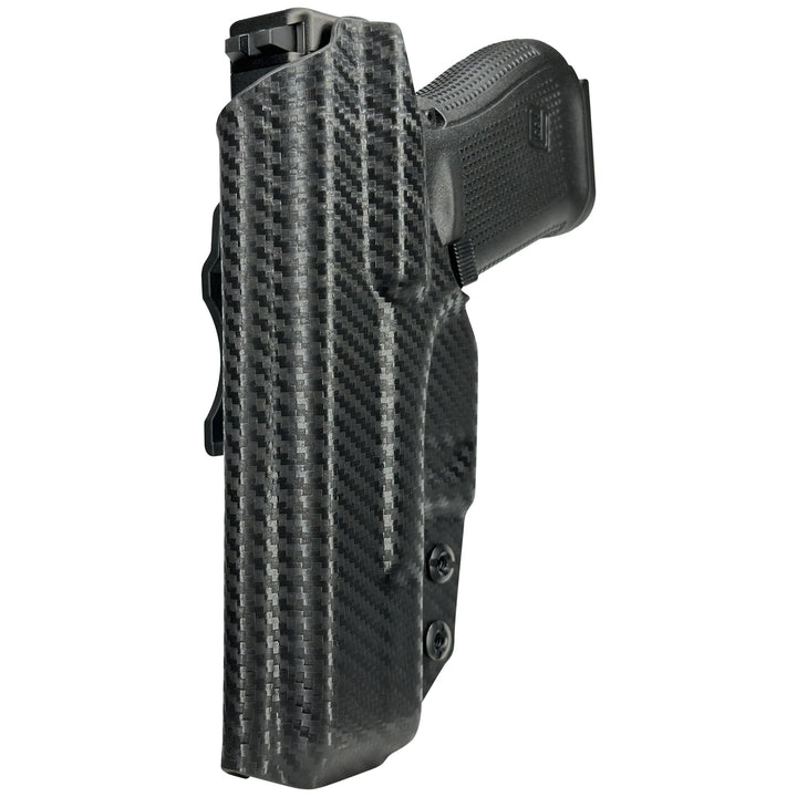 Glock 19 19X 23 32 45 IWB Full Cover Classic Holster Carbon Fiber 4