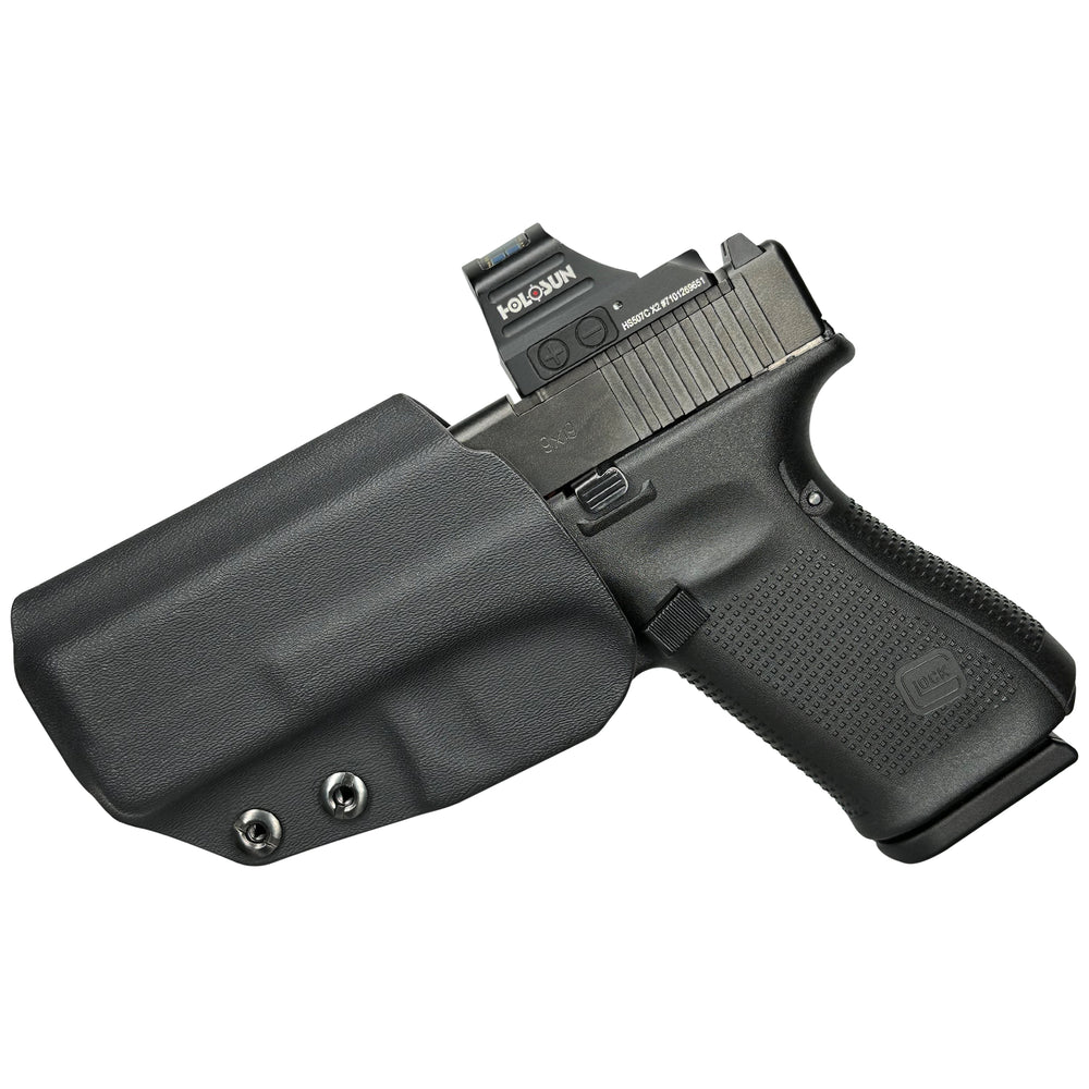 Glock 19X/19/23/32 (Gen 1-5) IWB Minimalist Holster Black 2