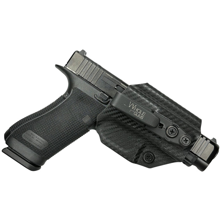 GLOCK 17/19/22/23/26/27/31/32/33/44/45 IWB Tuckable Holster Carbon Fiber 1