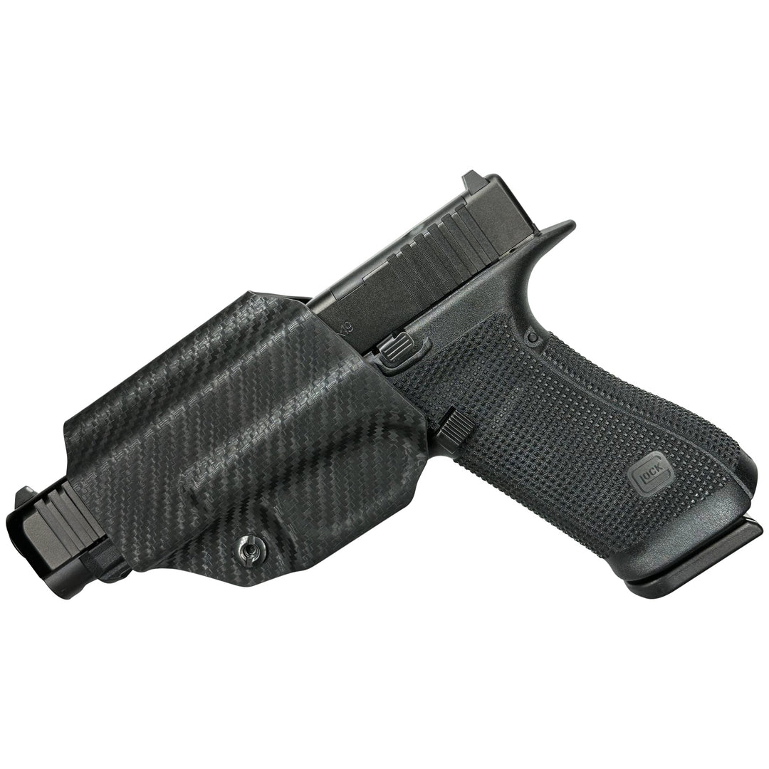 GLOCK 17/19/22/23/26/27/31/32/33/44/45 IWB Tuckable Holster Carbon Fiber 2
