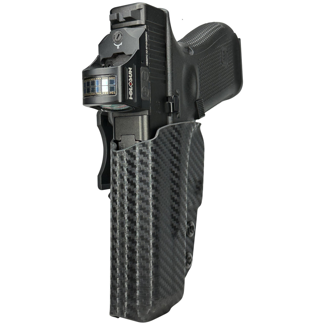 Glock 19X/19/23/32 (Gen 1-5) IWB Minimalist Holster Carbon Fiber 4