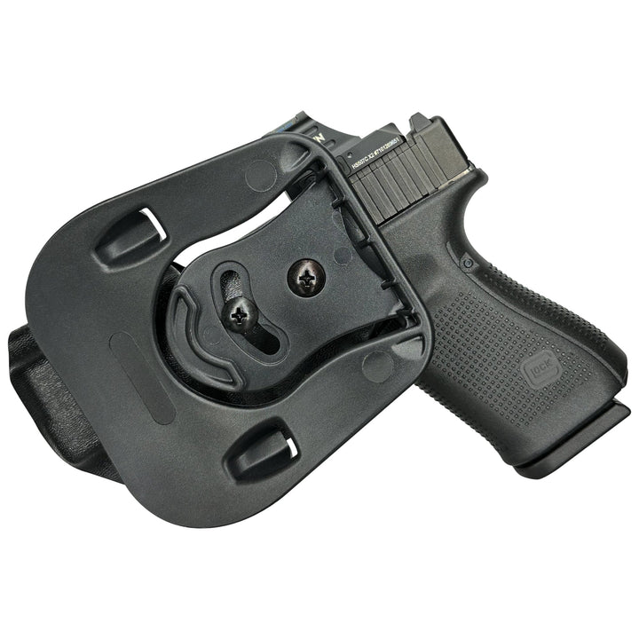 Glock 19/19X/23/32 OWB Paddle Holster Black 2