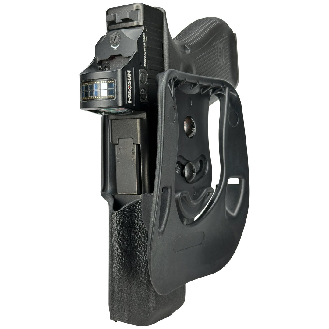 Glock 19/19X/23/32 OWB Paddle Holster Black 4