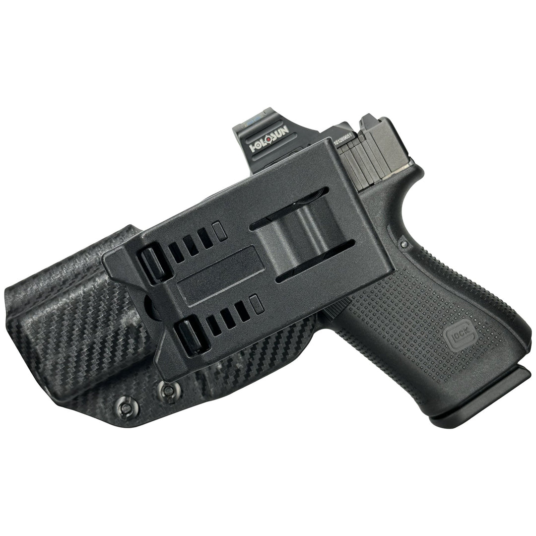 Glock 19 19X 23 32 OWB Quick Detach IDPA Holster CarbonFiber 2