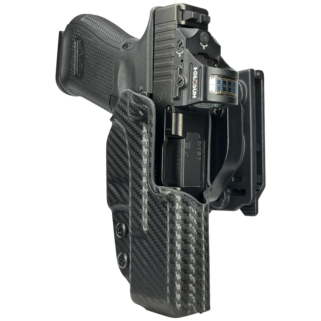 Glock 19 19X 23 32 OWB Quick Detach IDPA Holster CarbonFiber 3