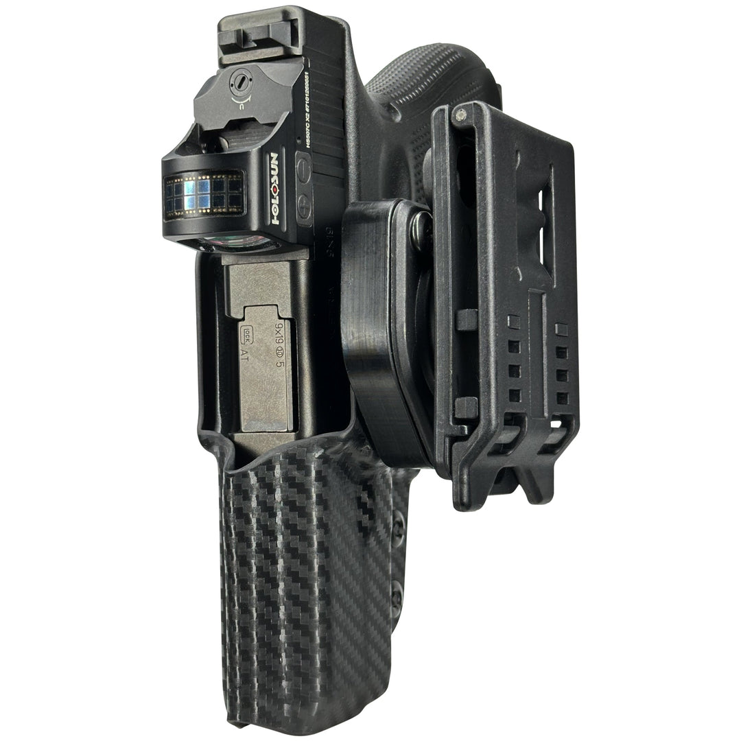 Glock 19 19X 23 32 OWB Quick Detach IDPA Holster CarbonFiber 4