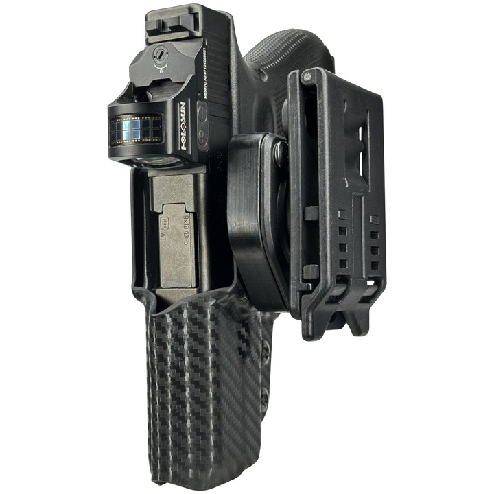 Glock 19 19X 23 32 OWB Quick Detach IDPA Holster CarbonFiber 4