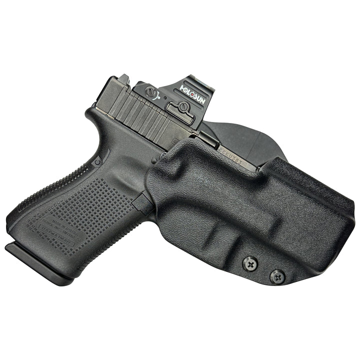 Glock 19 19X 23 32 OWB Quick detach Paddle Holster Black 1
