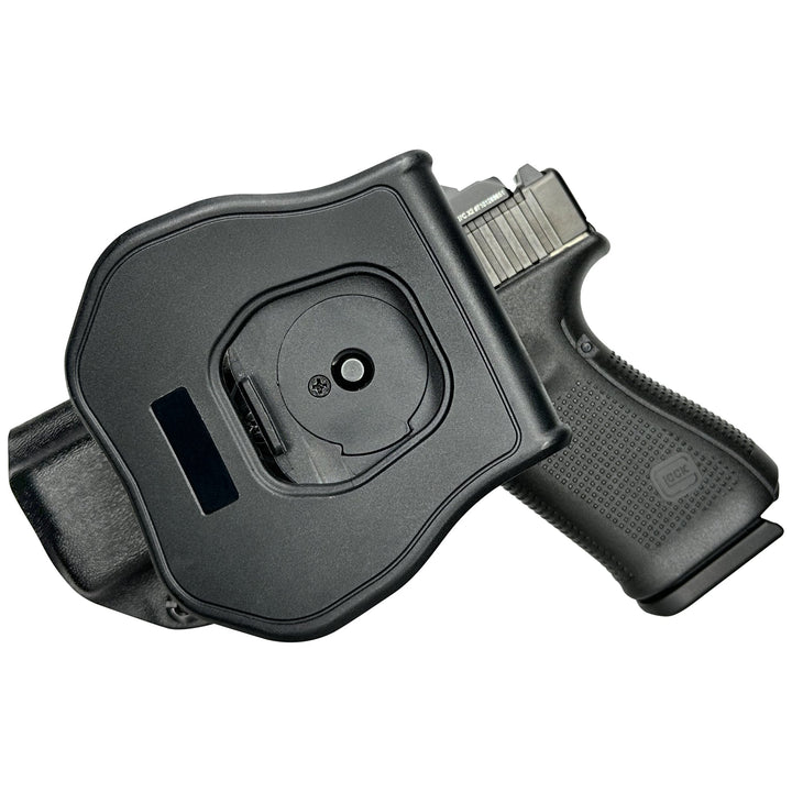 Glock 19 19X 23 32 OWB Quick detach Paddle Holster Black 2