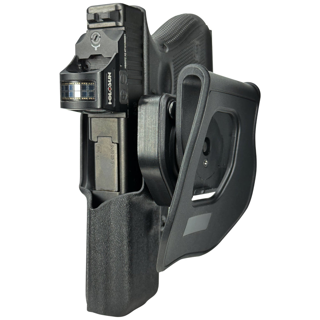 Glock 19 19X 23 32 OWB Quick detach Paddle Holster Black 4