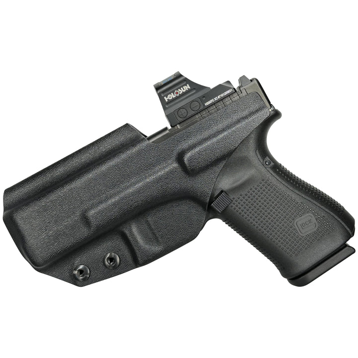 Glock 19X/19/23/32 (Gen 1-5) IWB Sweat Guard Holster Black 2