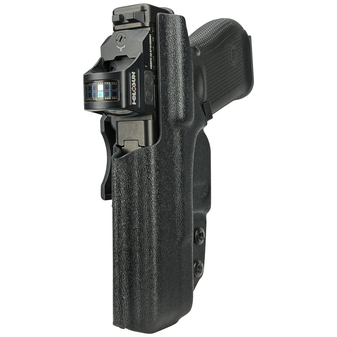 Glock 19X/19/23/32 (Gen 1-5) IWB Sweat Guard Holster Black 4