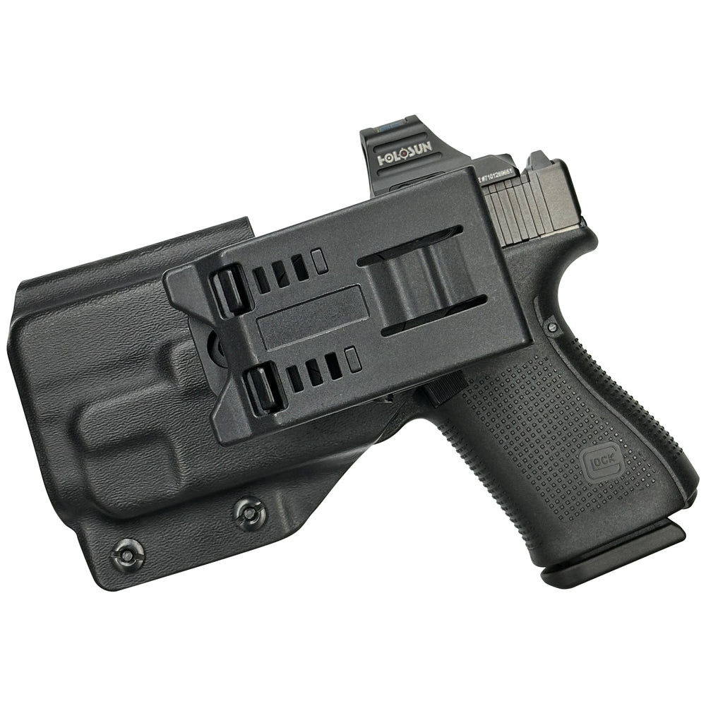 Glock 19 19X 23 + TLR-7A OWB Quick Detach IDPA Holster Black 2
