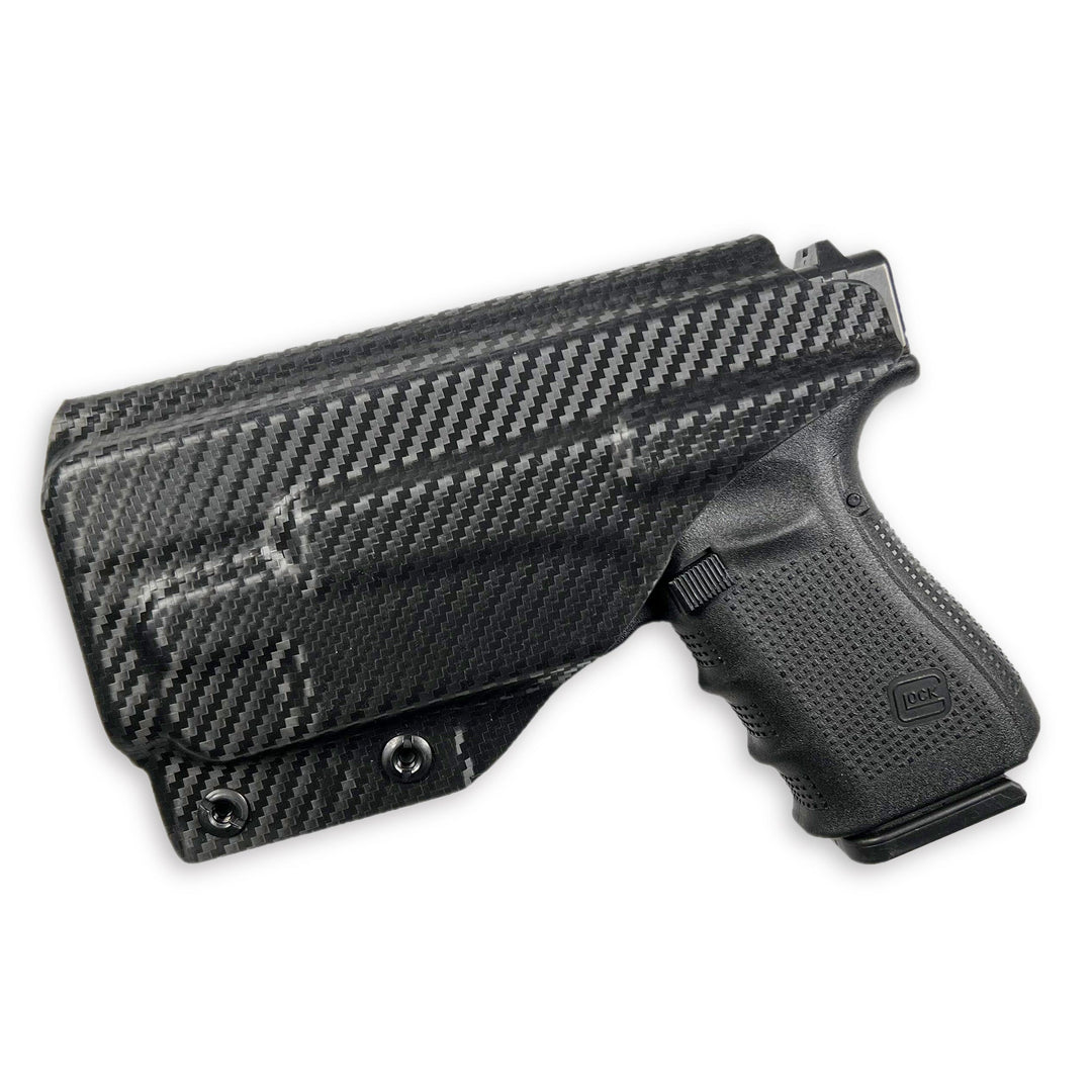 Glock 19 + TLR-7 IWB Full Cover Classic Holster Carbon Fiber 2