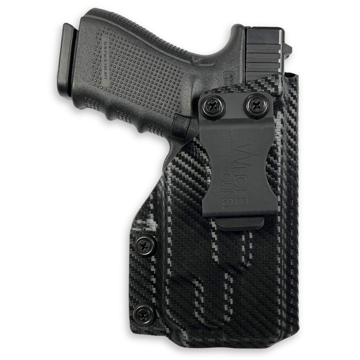 Glock 19 + TLR-7 IWB Full Cover Classic Holster Carbon Fiber 3