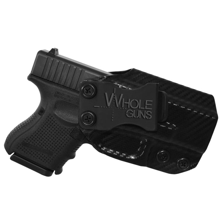 Glock 26/27/33 (Gen 1-5) IWB Minimalist Holster Carbon Fiber 1