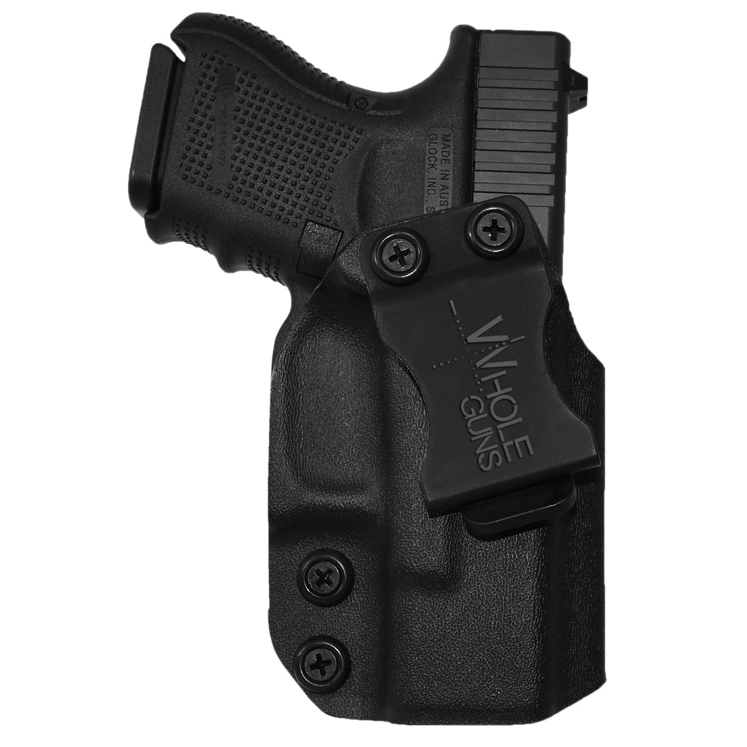 Glock 26/27/33 (Gen 1-5) IWB Sweat Guard Holster Black 4