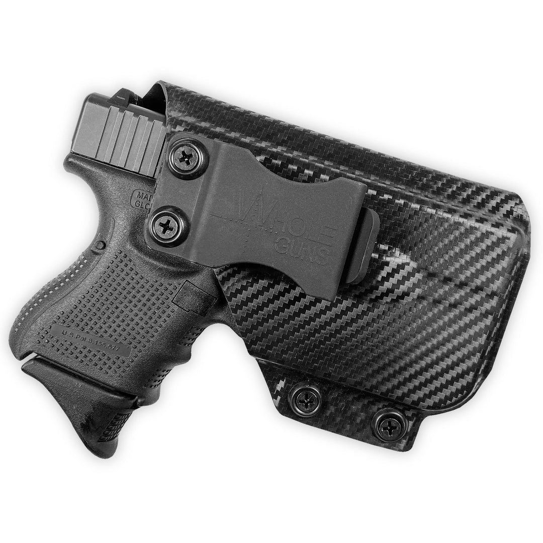 Glock 26 + TLR-6 IWB Full Cover Classic Holster Black 6