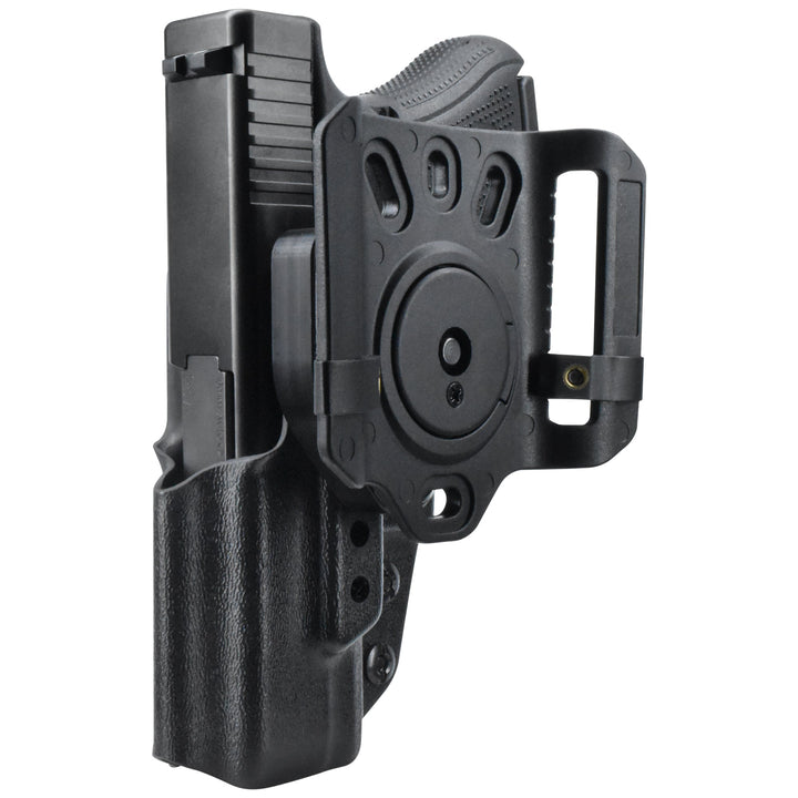 Glock 29 Gen5 10mm OWB Quick detach Belt Loop Holster Black 4