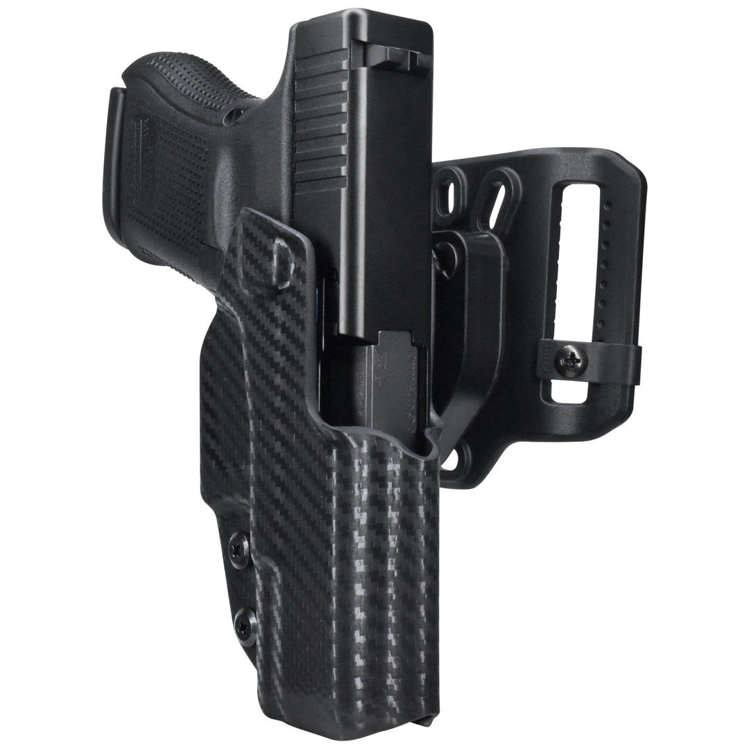 Glock 29 Gen5 10mm OWB Quick detach Belt Loop Holster Carbon Fiber 3