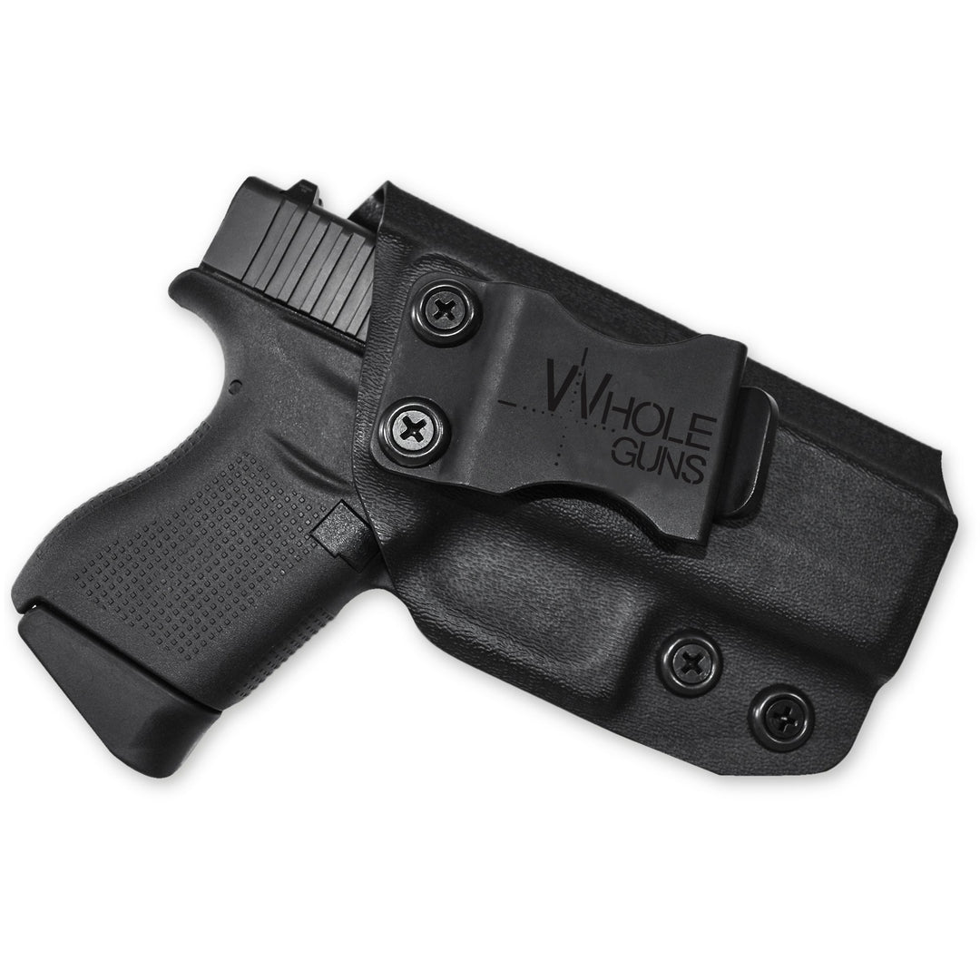 Glock 43/43X IWB Full Cover Classic Holster Black 1