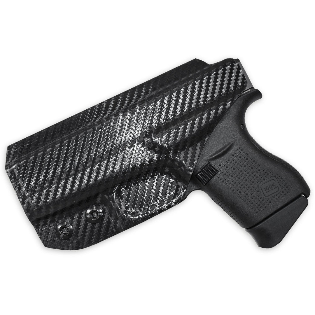 Glock 43/43X IWB Full Cover Classic Holster Carbon Fiber 2