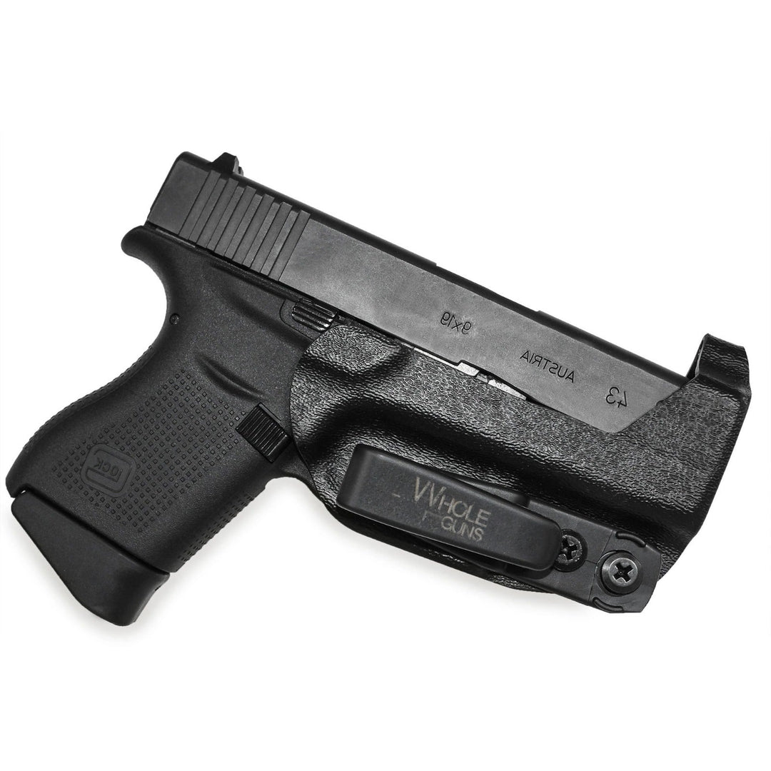 Extra Low Profile Thong Ambidextrous Holster for Glock Firearms